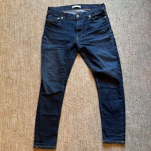 MENS ZARA SLIM FIT JEANS SIZE 34